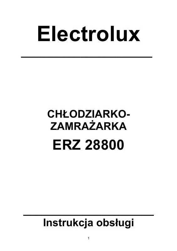 Mode d'emploi AEG-ELECTROLUX ERZ28800