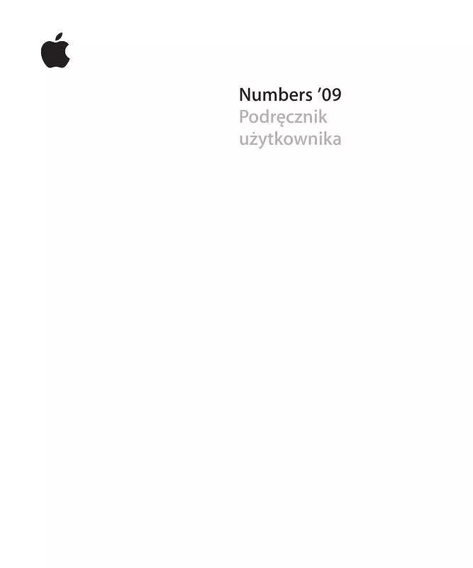 Mode d'emploi APPLE NUMBERS
