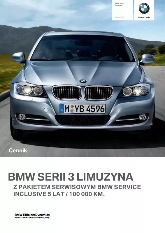 Mode d'emploi BMW 318