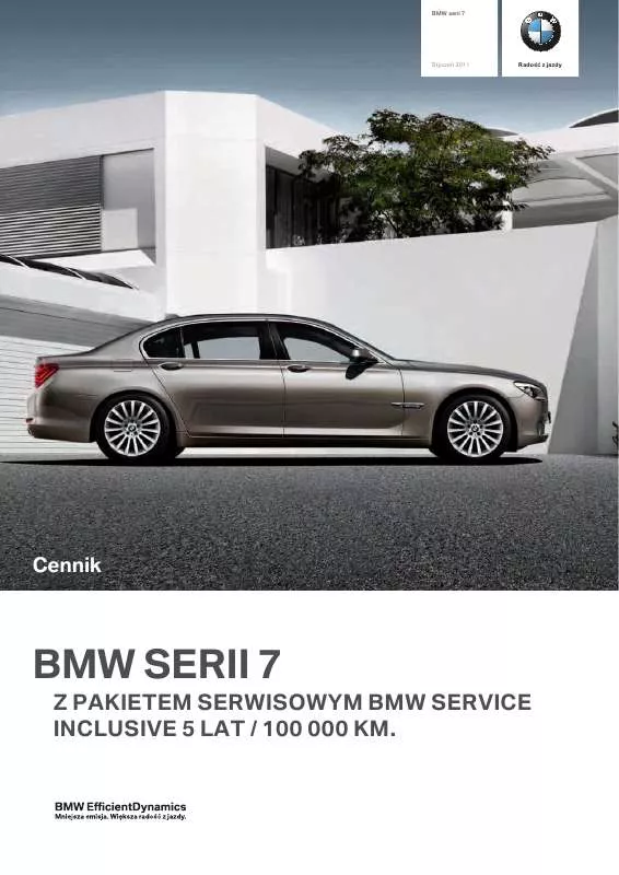 Mode d'emploi BMW 730