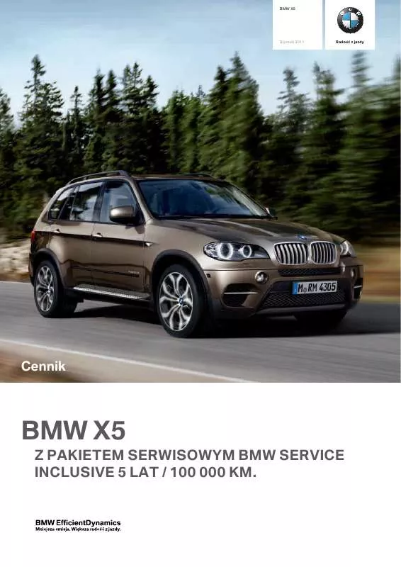 Mode d'emploi BMW X5