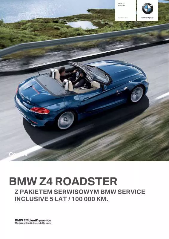 Mode d'emploi BMW Z4 ROADSTER