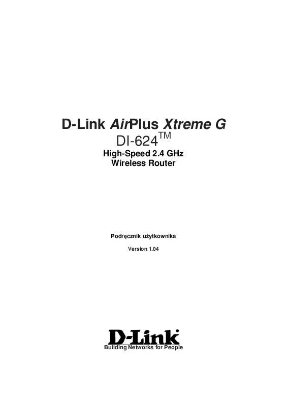 Mode d'emploi D-LINK DI-624