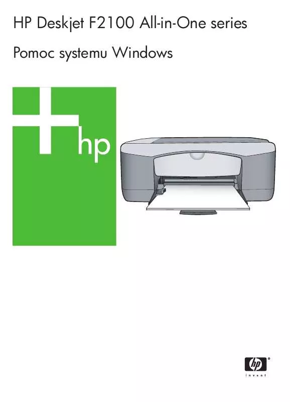 Mode d'emploi HP DESKJET F2180