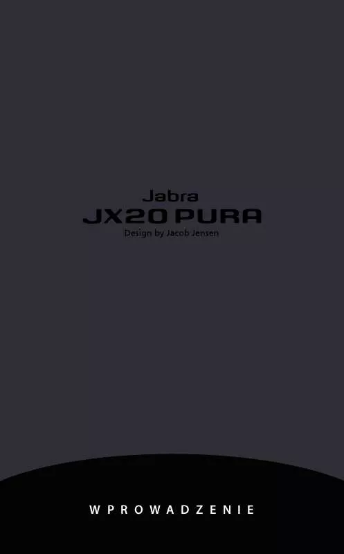 Mode d'emploi JABRA JX 20 PURA