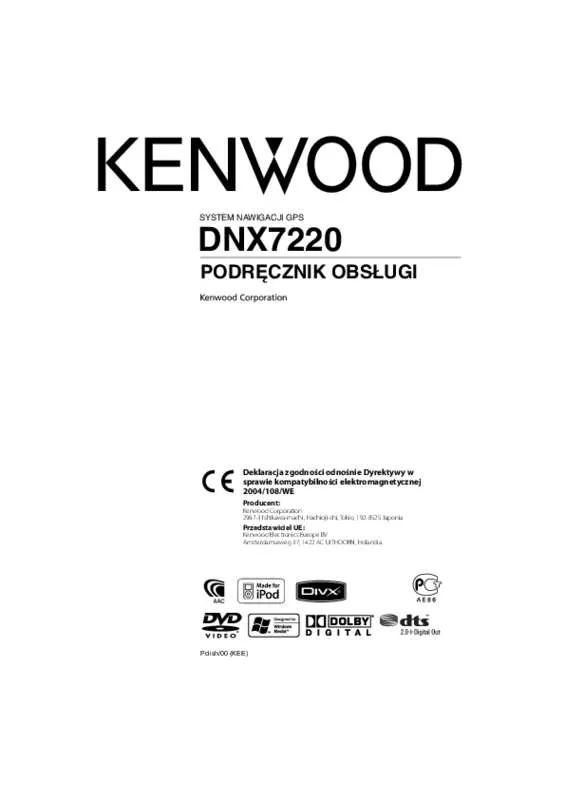 Mode d'emploi KENWOOD DNX7220