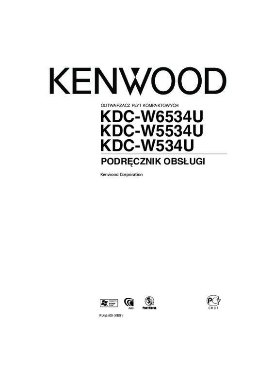 Mode d'emploi KENWOOD KDC-W6534U
