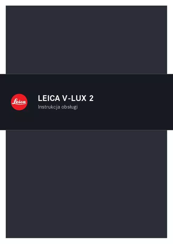 Mode d'emploi LEICA V-LUX 2