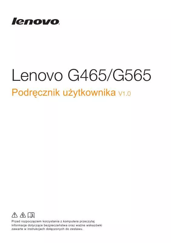 Mode d'emploi LENOVO G565