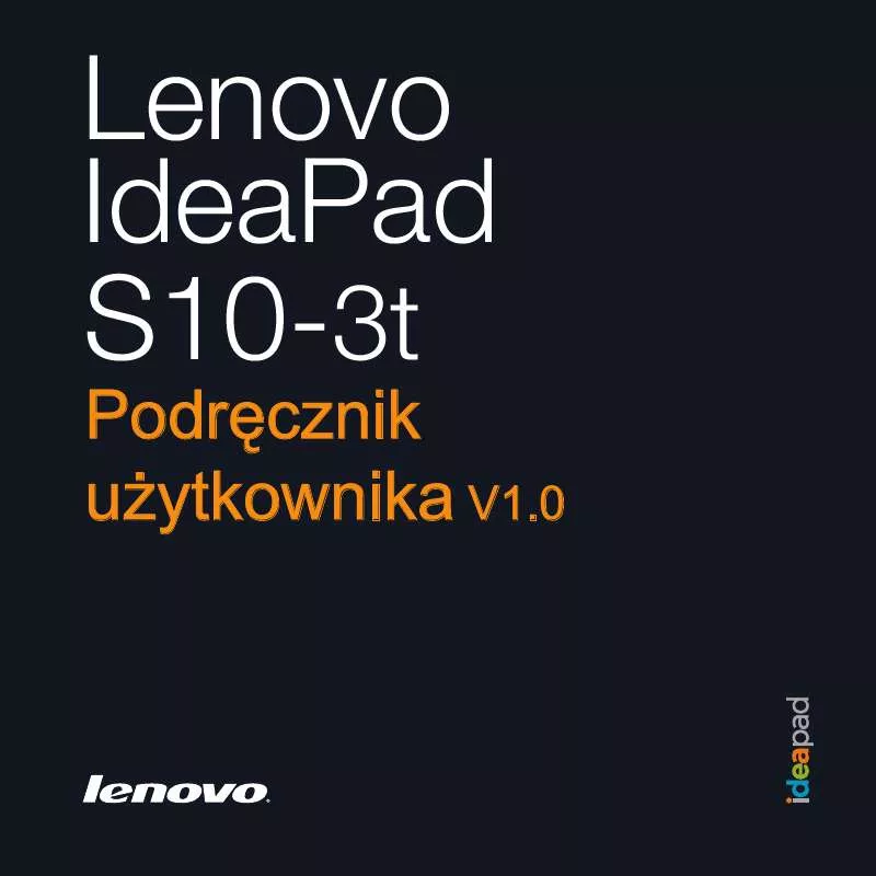 Mode d'emploi LENOVO IDEAPAD S10-3T