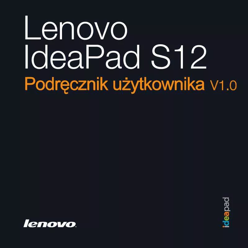 Mode d'emploi LENOVO IDEAPAD S12