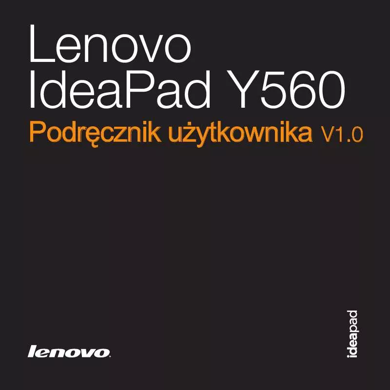 Mode d'emploi LENOVO IDEAPAD Y560