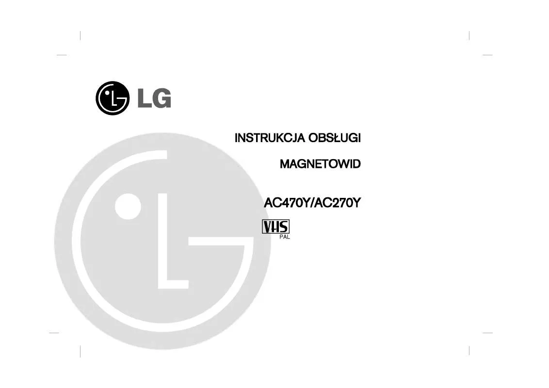 Mode d'emploi LG AC470Y