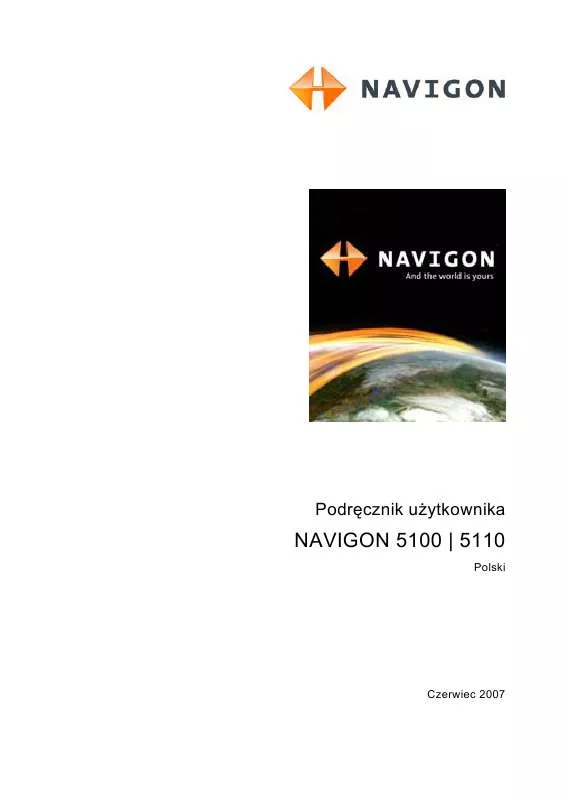Mode d'emploi NAVIGON 5100