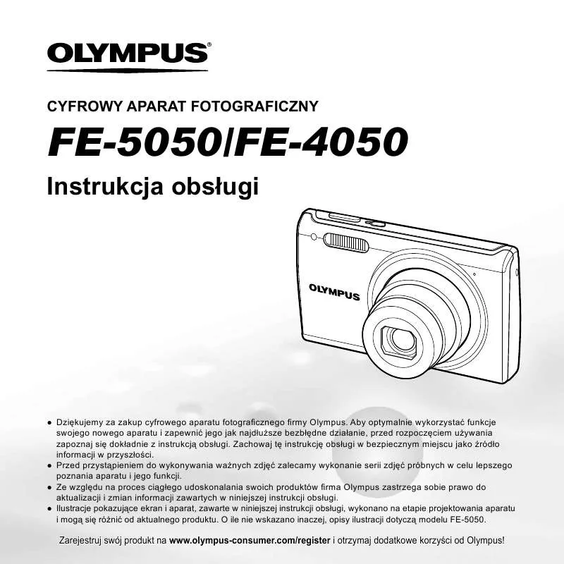 Mode d'emploi OLYMPUS FE-5050