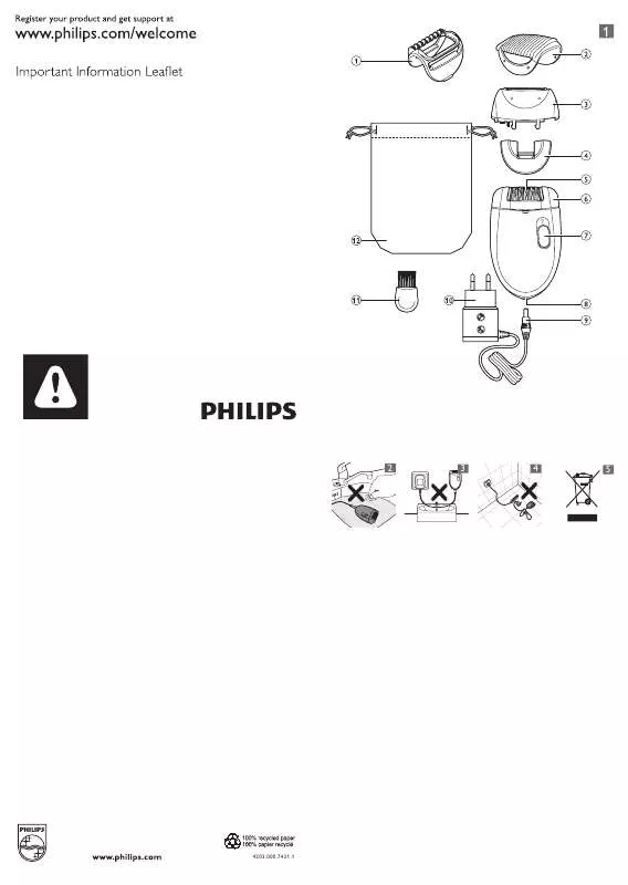 Mode d'emploi PHILIPS HP 6421