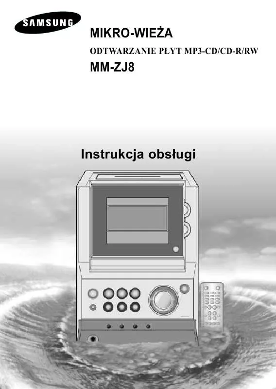 Mode d'emploi SAMSUNG MM-ZJ8