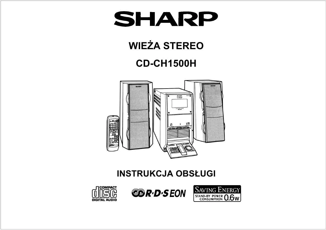 Mode d'emploi SHARP CD-CH1500H
