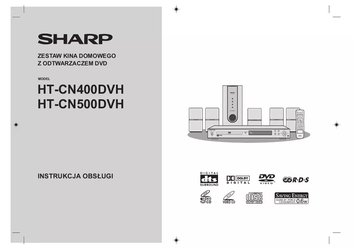 Mode d'emploi SHARP HT-CN500DVH