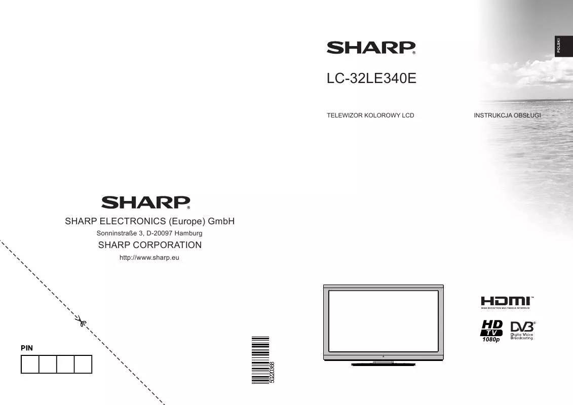 Mode d'emploi SHARP LC-32LE340E