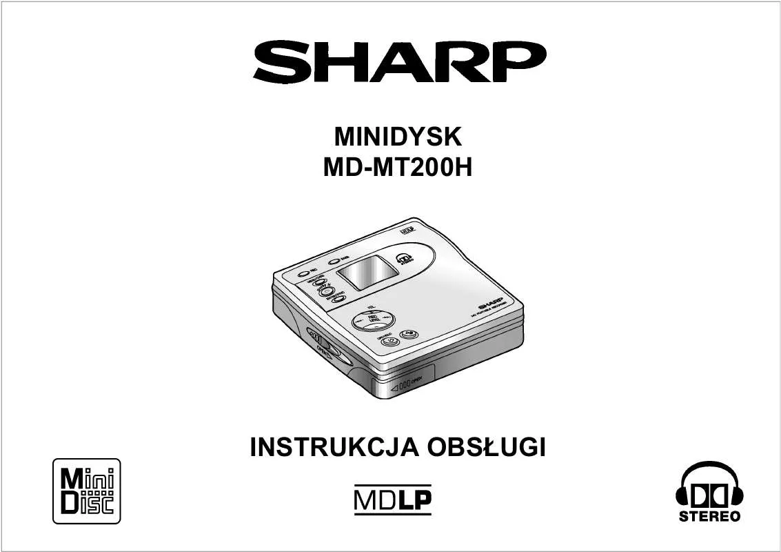 Mode d'emploi SHARP MD-MT200H