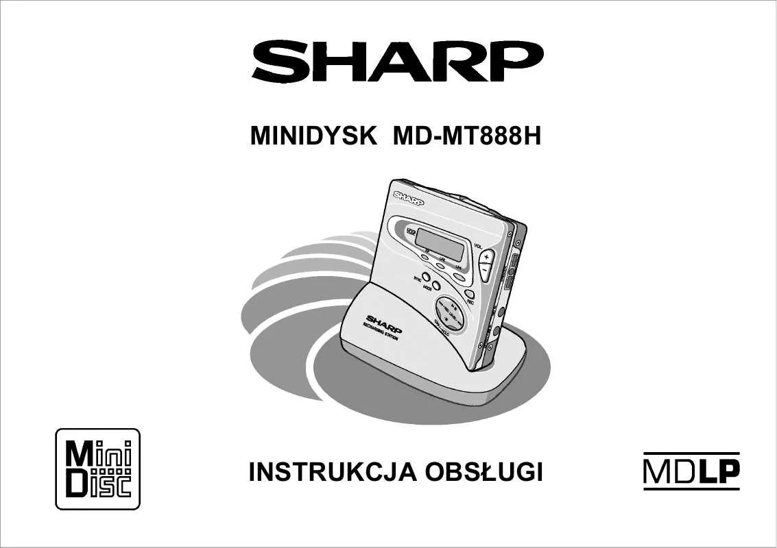 Mode d'emploi SHARP MD-MT888H