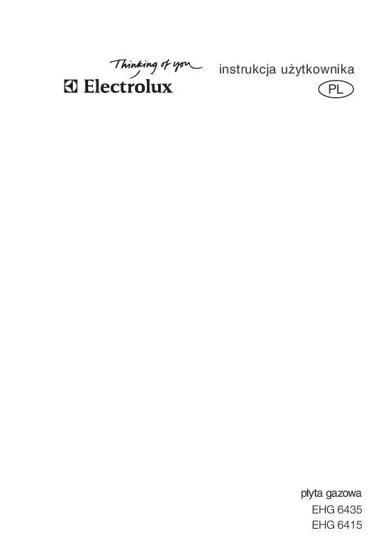 Mode d'emploi AEG-ELECTROLUX EHG6415X