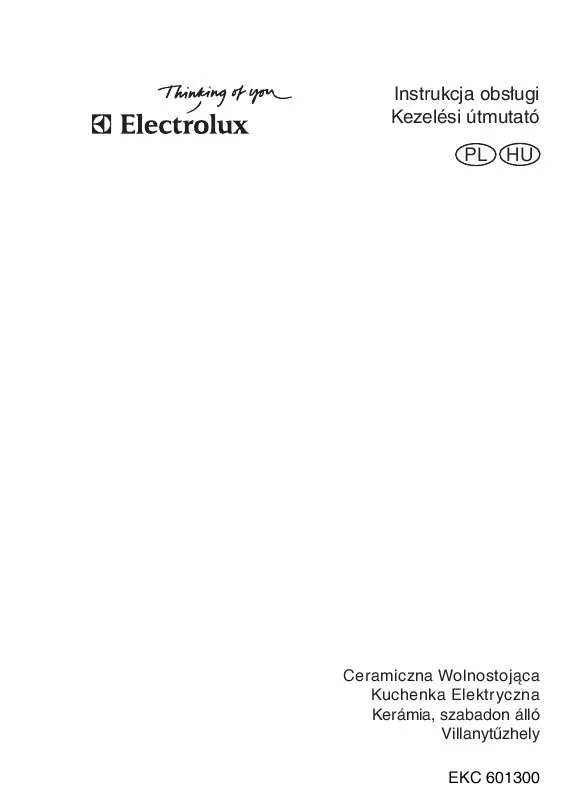 Mode d'emploi AEG-ELECTROLUX EKC601300W