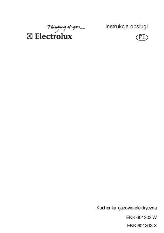 Mode d'emploi AEG-ELECTROLUX EKK601303W