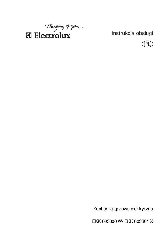 Mode d'emploi AEG-ELECTROLUX EKK603301X