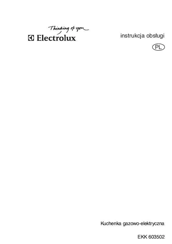 Mode d'emploi AEG-ELECTROLUX EKK603502W