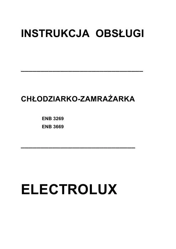 Mode d'emploi AEG-ELECTROLUX ENB3269S