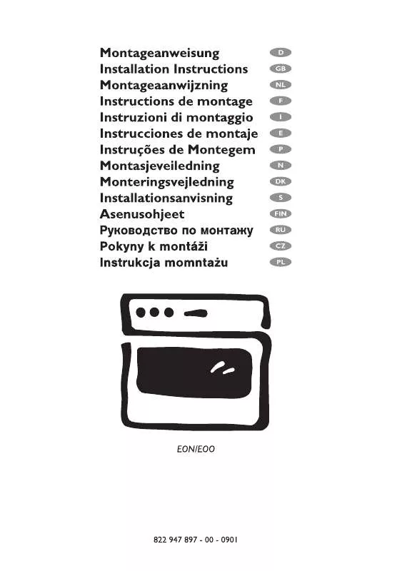 Mode d'emploi AEG-ELECTROLUX EON6630XELUXEURO