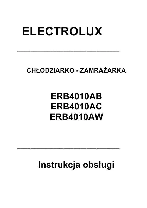 Mode d'emploi AEG-ELECTROLUX ERB4010AB