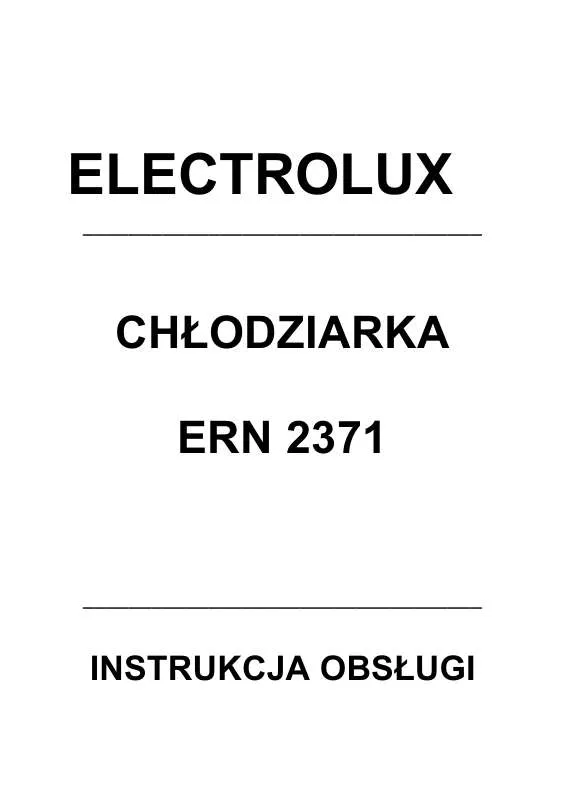 Mode d'emploi AEG-ELECTROLUX ERN2371