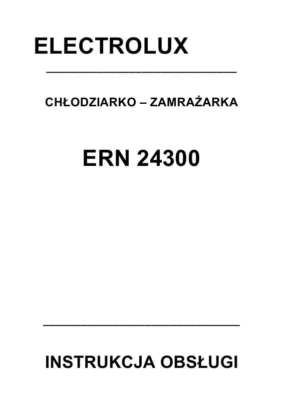 Mode d'emploi AEG-ELECTROLUX ERN24300