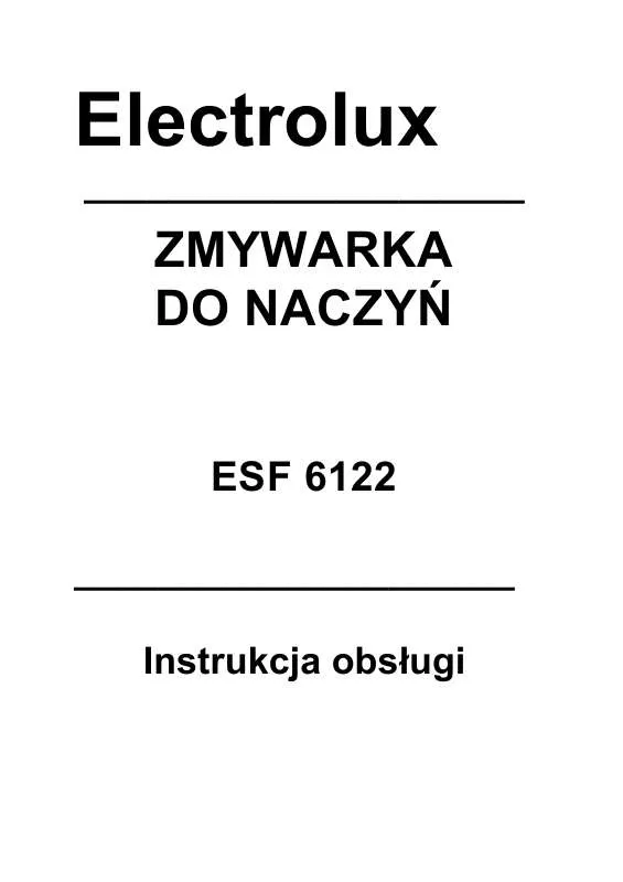 Mode d'emploi AEG-ELECTROLUX ESF6122