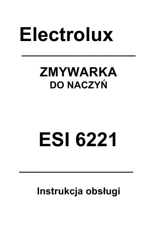 Mode d'emploi AEG-ELECTROLUX ESI6221X