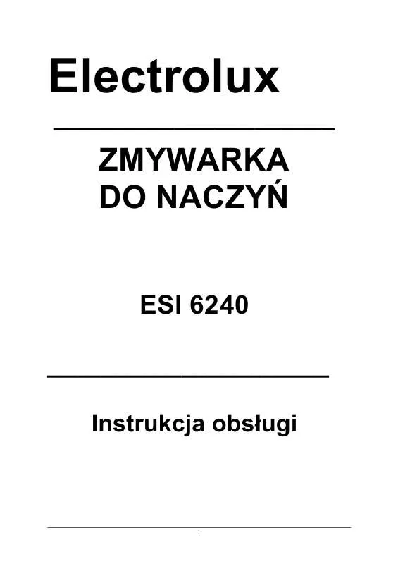 Mode d'emploi AEG-ELECTROLUX ESI6240-X