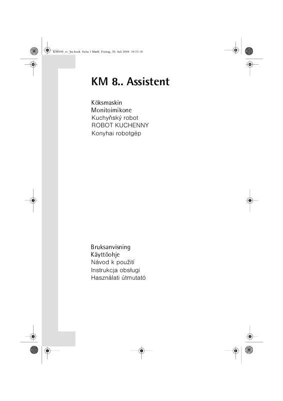 Mode d'emploi AEG-ELECTROLUX KM880