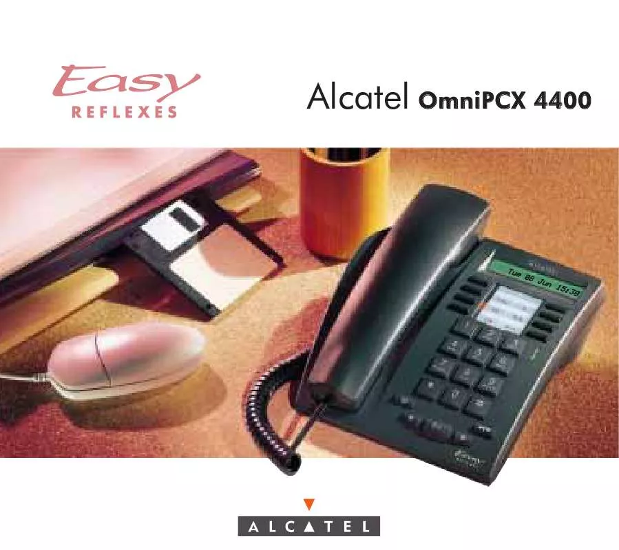 Mode d'emploi ALCATEL EASY REFLEXES OMNIPCX 4400