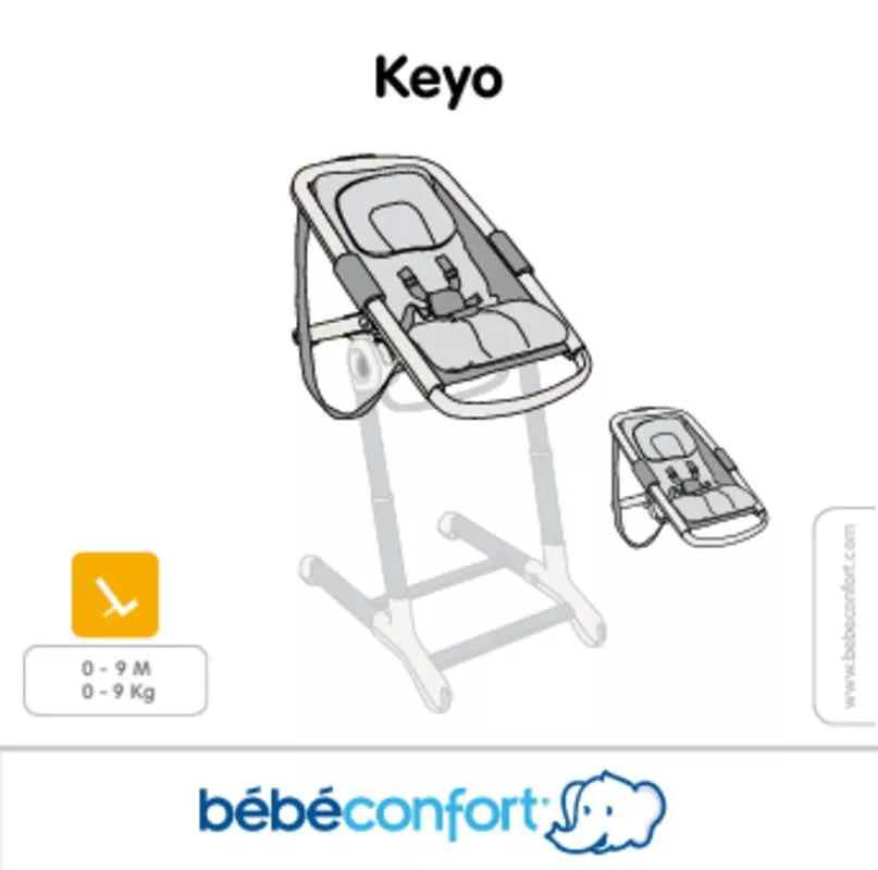 Mode d'emploi BEBE CONFORT KEYO