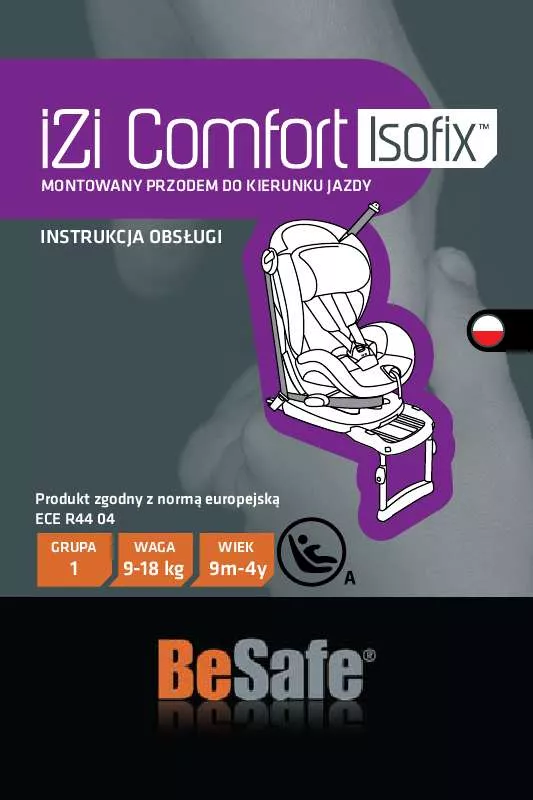 Mode d'emploi BESAFE IZI COMFORT ISOFIX