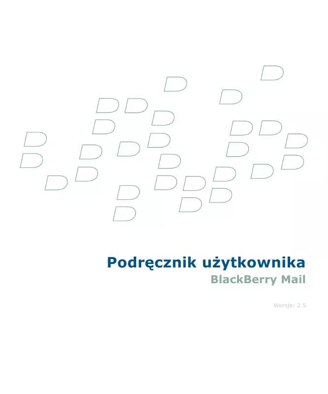 Mode d'emploi BLACKBERRY MAIL