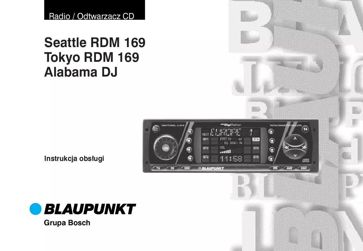 Mode d'emploi BLAUPUNKT ALABAMA DJ