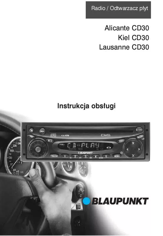 Mode d'emploi BLAUPUNKT ALICANTE CD30