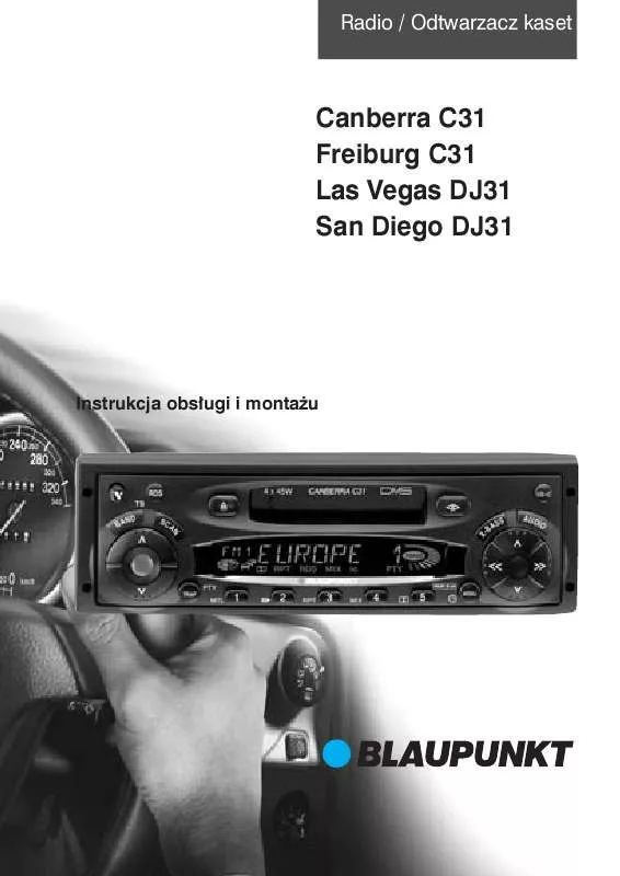 Mode d'emploi BLAUPUNKT CANBERRA C31