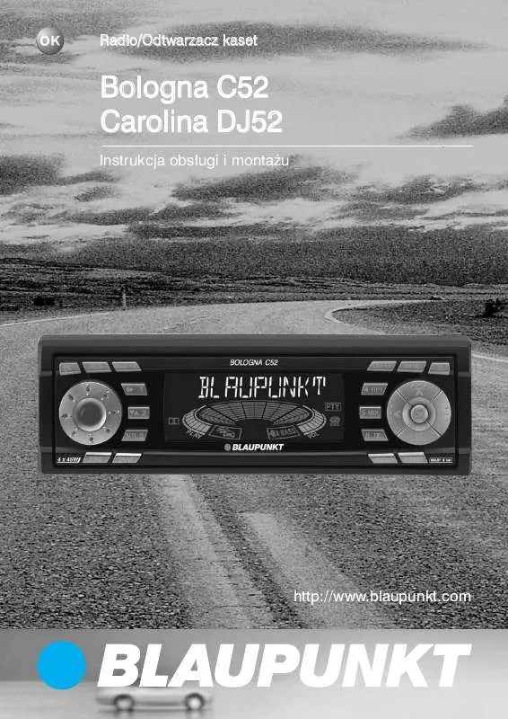 Mode d'emploi BLAUPUNKT CAROLINA AG F DJ52