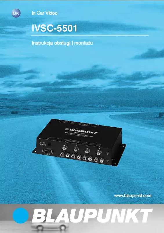 Mode d'emploi BLAUPUNKT IVSC-5501 SIGNAL-CONVER.