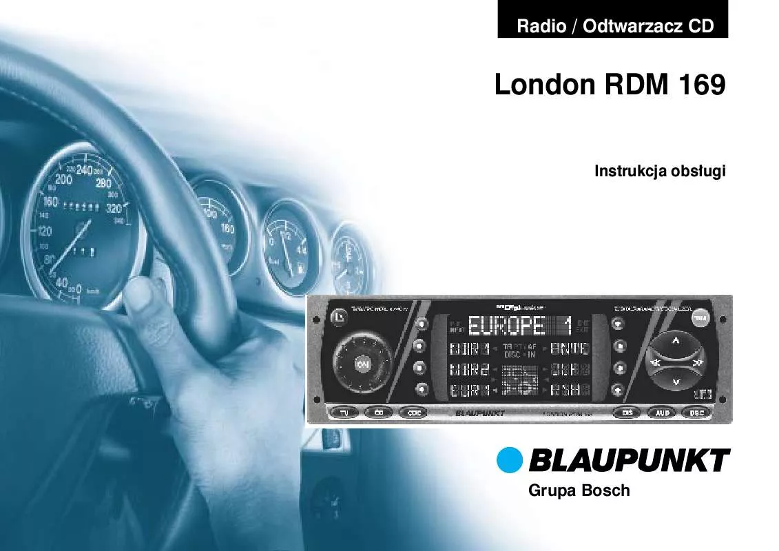 Mode d'emploi BLAUPUNKT LONDON RDM 169